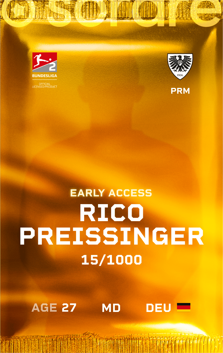 Rico Preißinger 2024-25 • Limited 15/1000