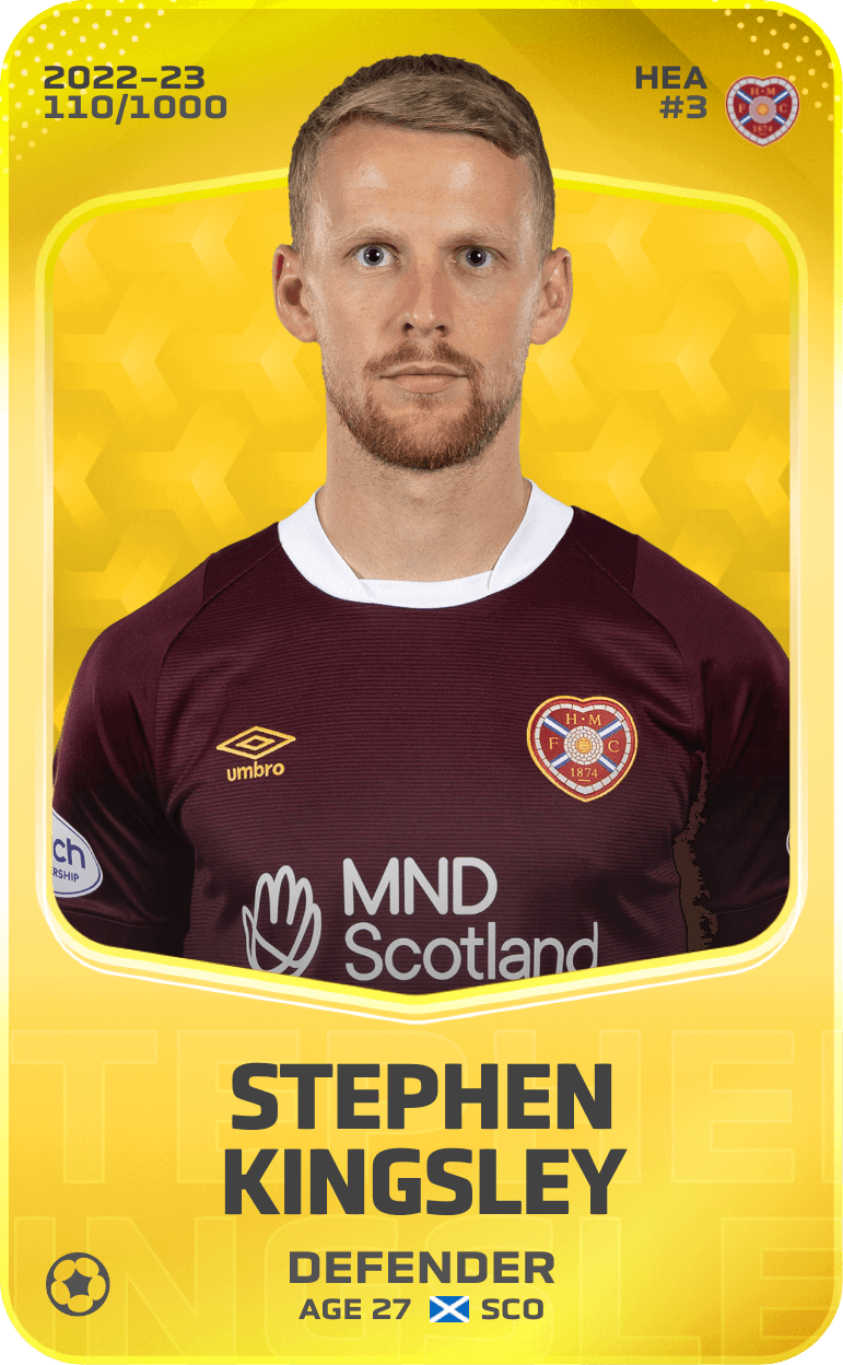 Stephen Kingsley 2022-23 • Limited 110/1000