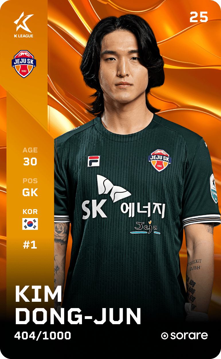 Kim Dong-Jun 2025-26 • Limited 404/1000