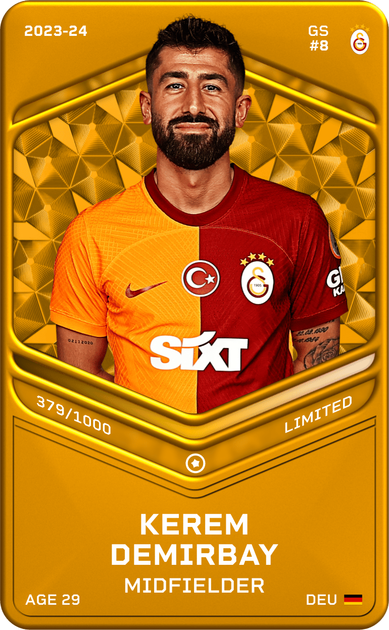 Kerem Demirbay 2023-24 • Limited 379/1000