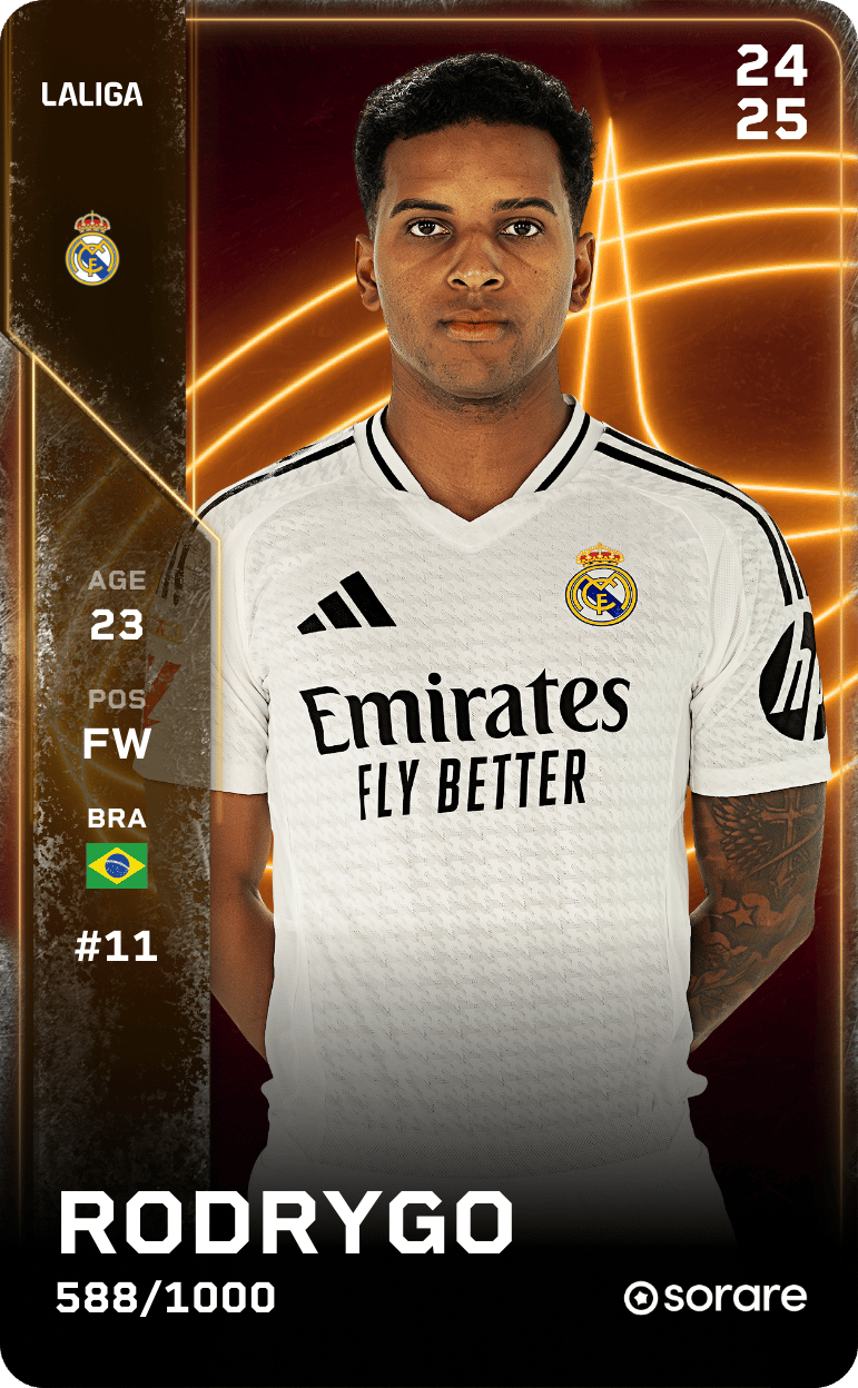 Rodrygo 2024-25 • Limited 588/1000