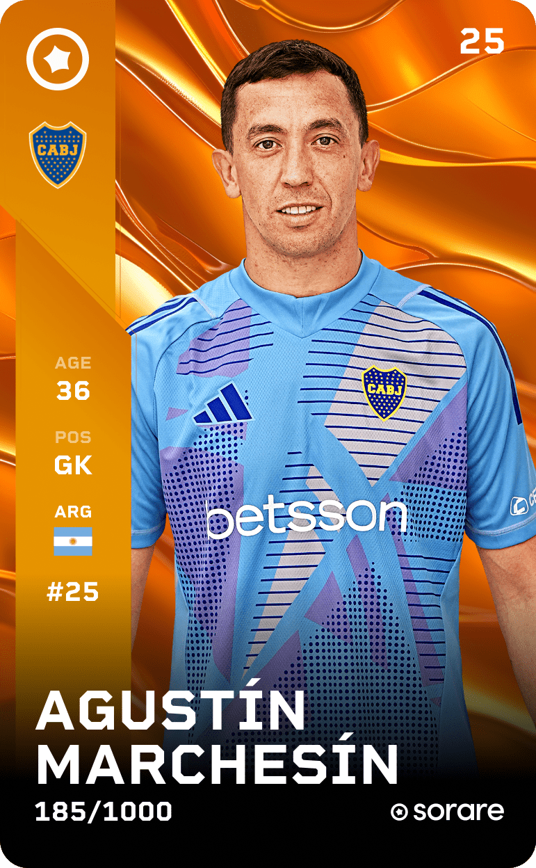 Agustín Marchesín 2025-26 • Limited 185/1000