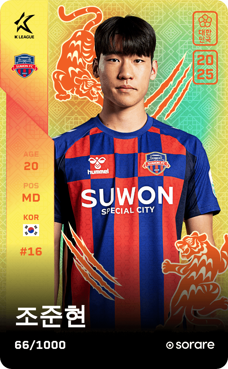 Jo Joon-Hyeon 2025-26 • Limited 66/1000