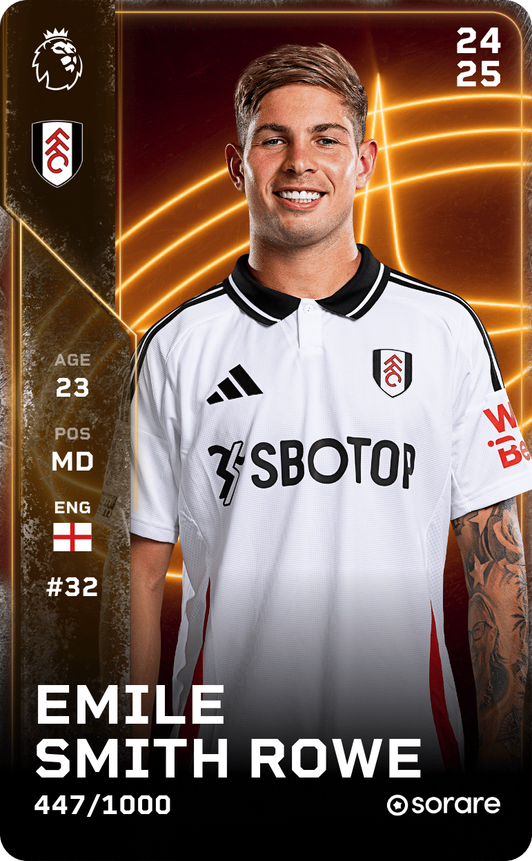 Emile Smith Rowe 2024-25 • Limited 447/1000