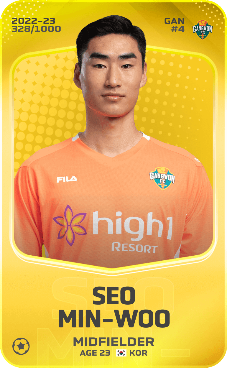 Seo Min-Woo 2022-23 • Limited 328/1000