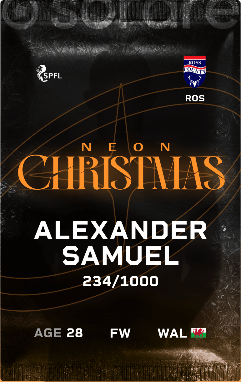Alexander Samuel 2024-25 • Limited 234/1000