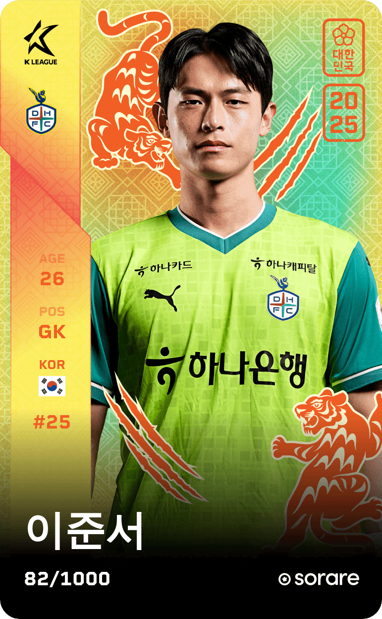 Lee Jun-Seo 2025-26 • Limited 82/1000
