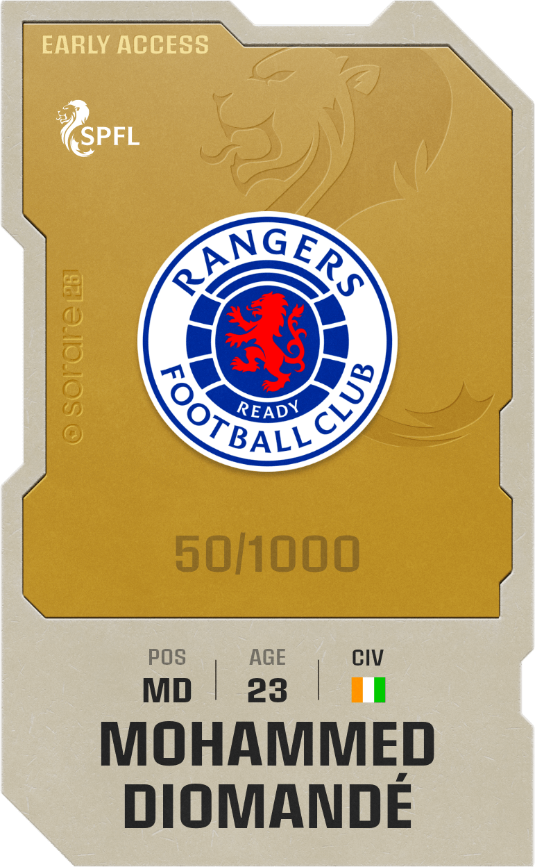 Mohammed Diomandé 2025-26 • Limited 50/1000