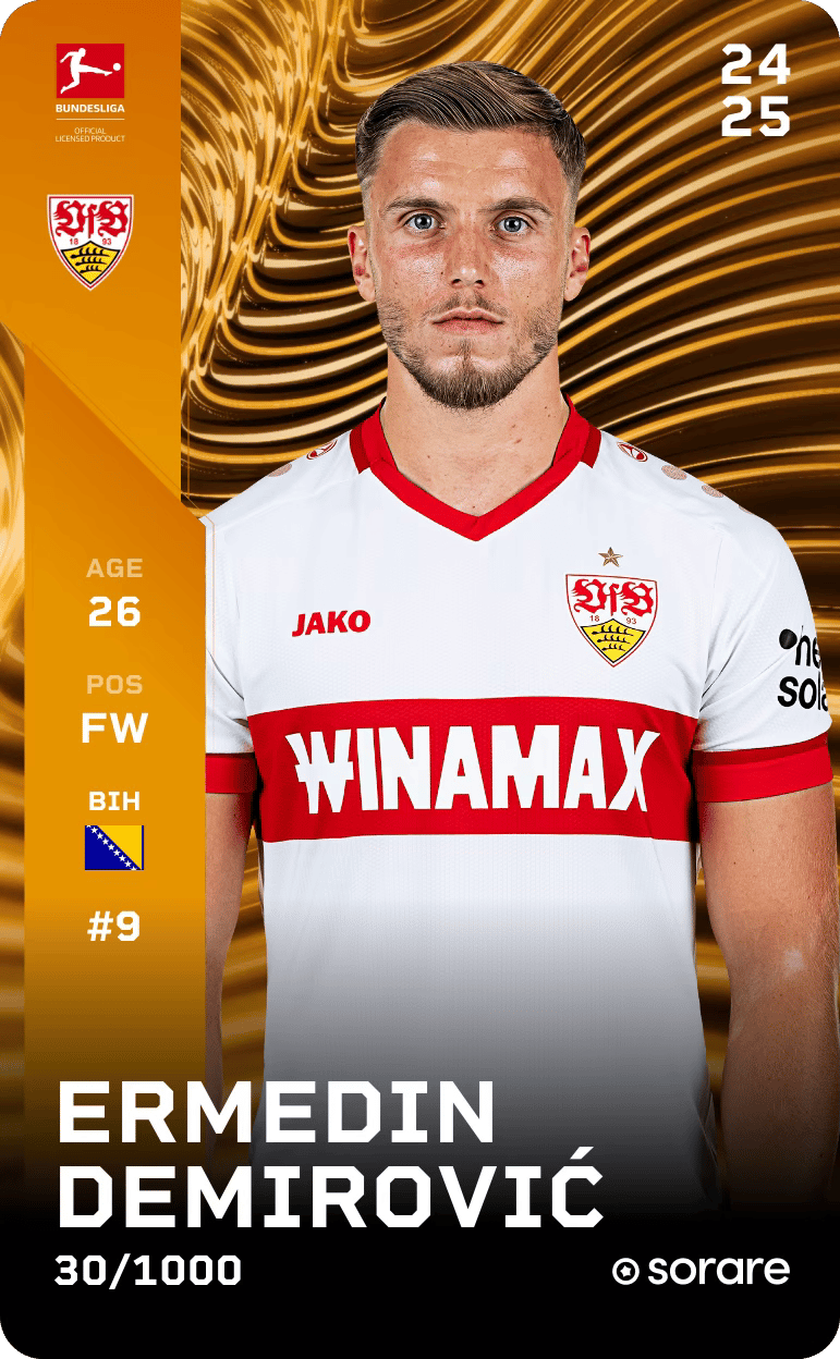 Ermedin Demirović 2024-25 • Limited 30/1000