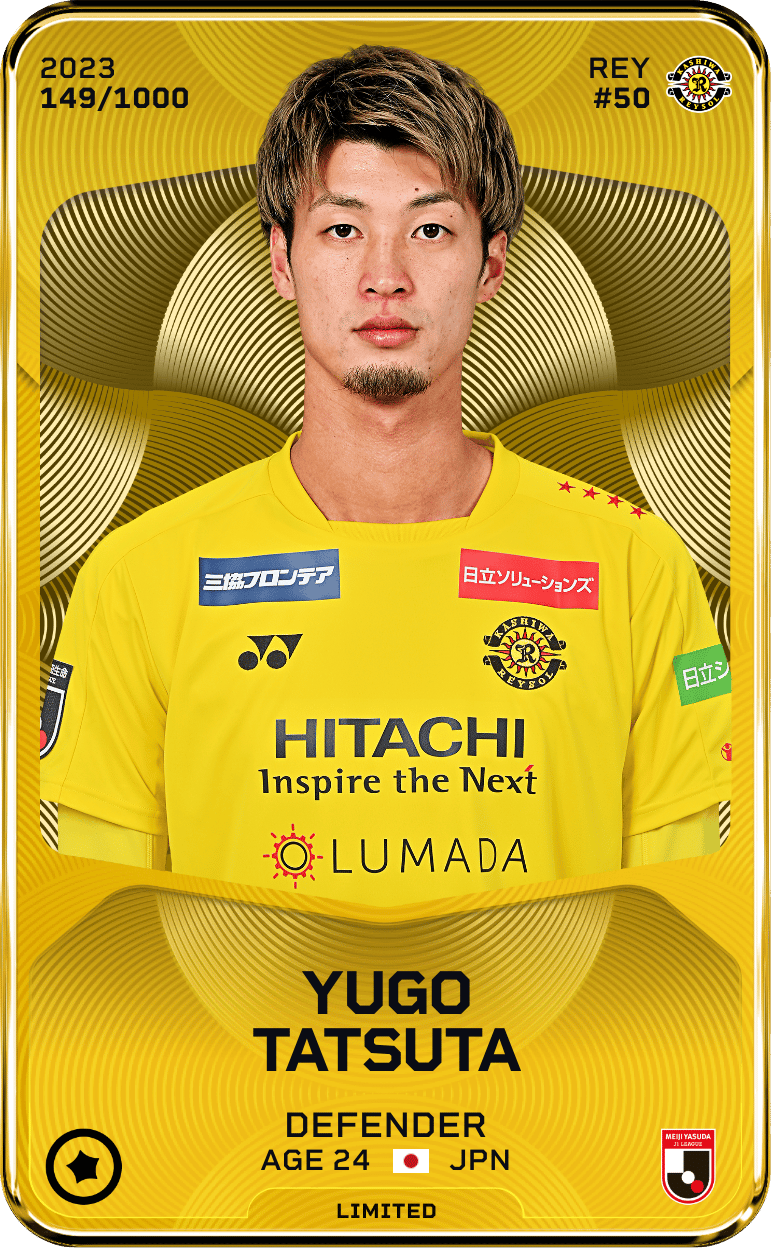 Yugo Tatsuta 2023-24 • Limited 149/1000