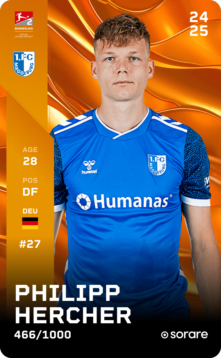 Philipp Hercher 2024-25 • Limited 466/1000