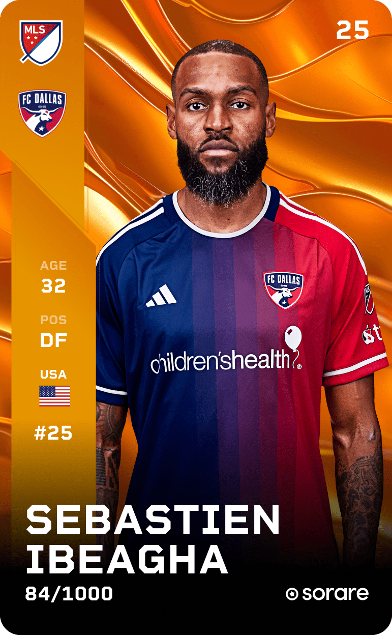 Sebastien Ibeagha 2025-26 • Limited 84/1000