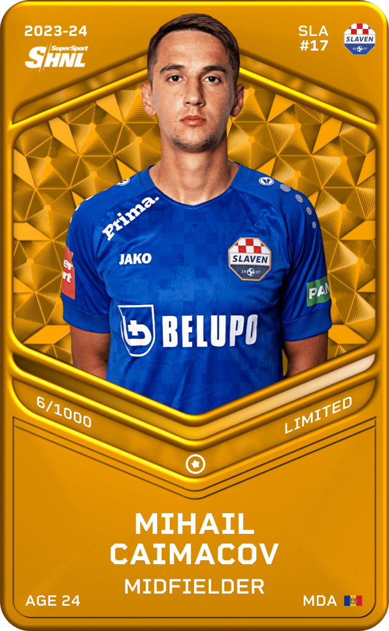 Mihail Caimacov 2023-24 • Limited 6/1000