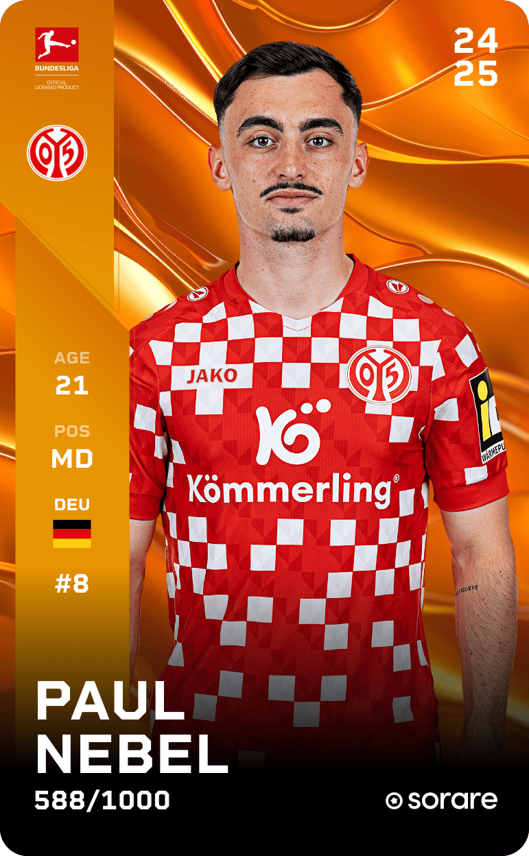 Paul Nebel 2024-25 • Limited 588/1000