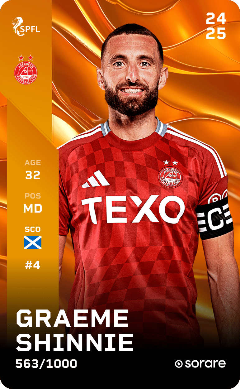 Graeme Shinnie 2024-25 • Limited 563/1000