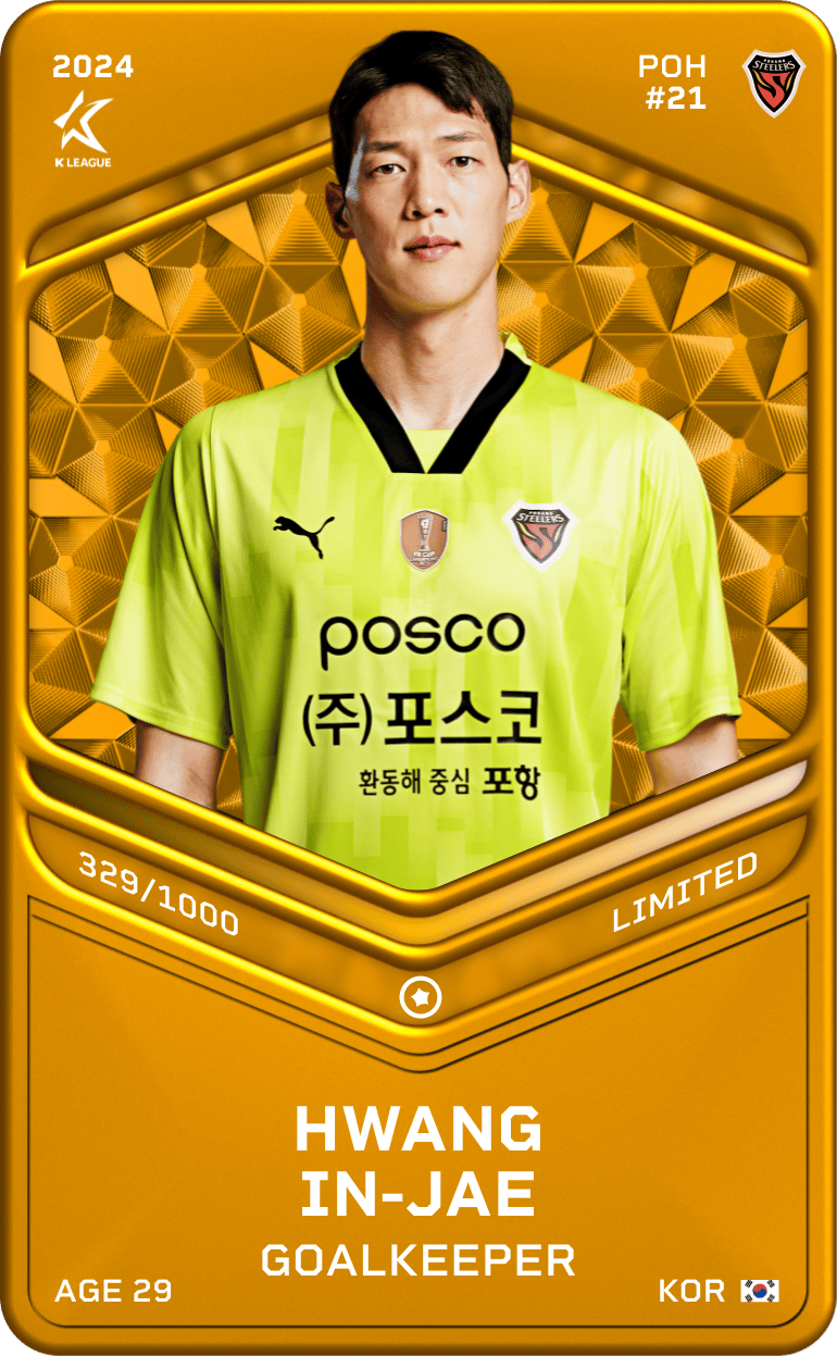 Hwang In-Jae 2024-25 • Limited 329/1000