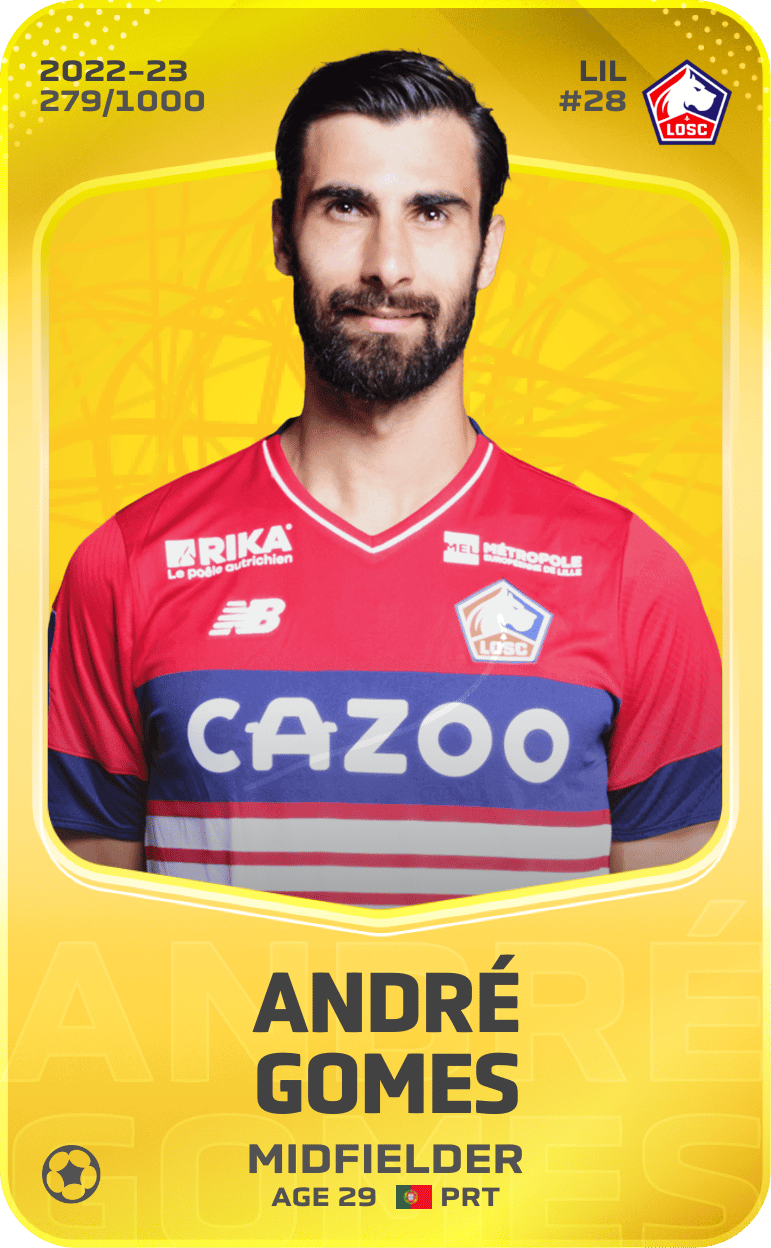 André Gomes 2022-23 • Limited 279/1000