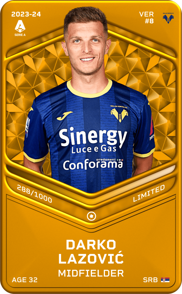 Darko Lazović 2023-24 • Limited 288/1000