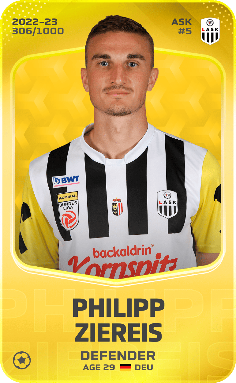 Philipp Ziereis 2022-23 • Limited 306/1000