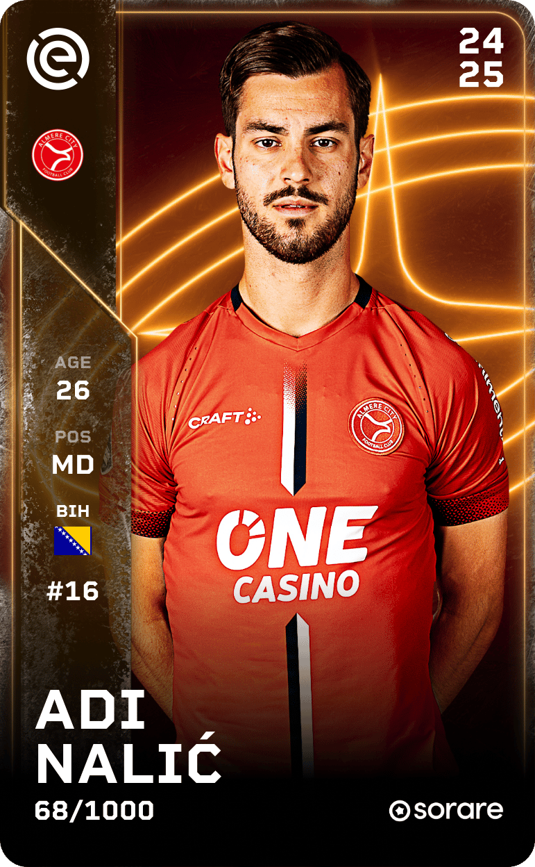 Adi Nalić 2024-25 • Limited 68/1000