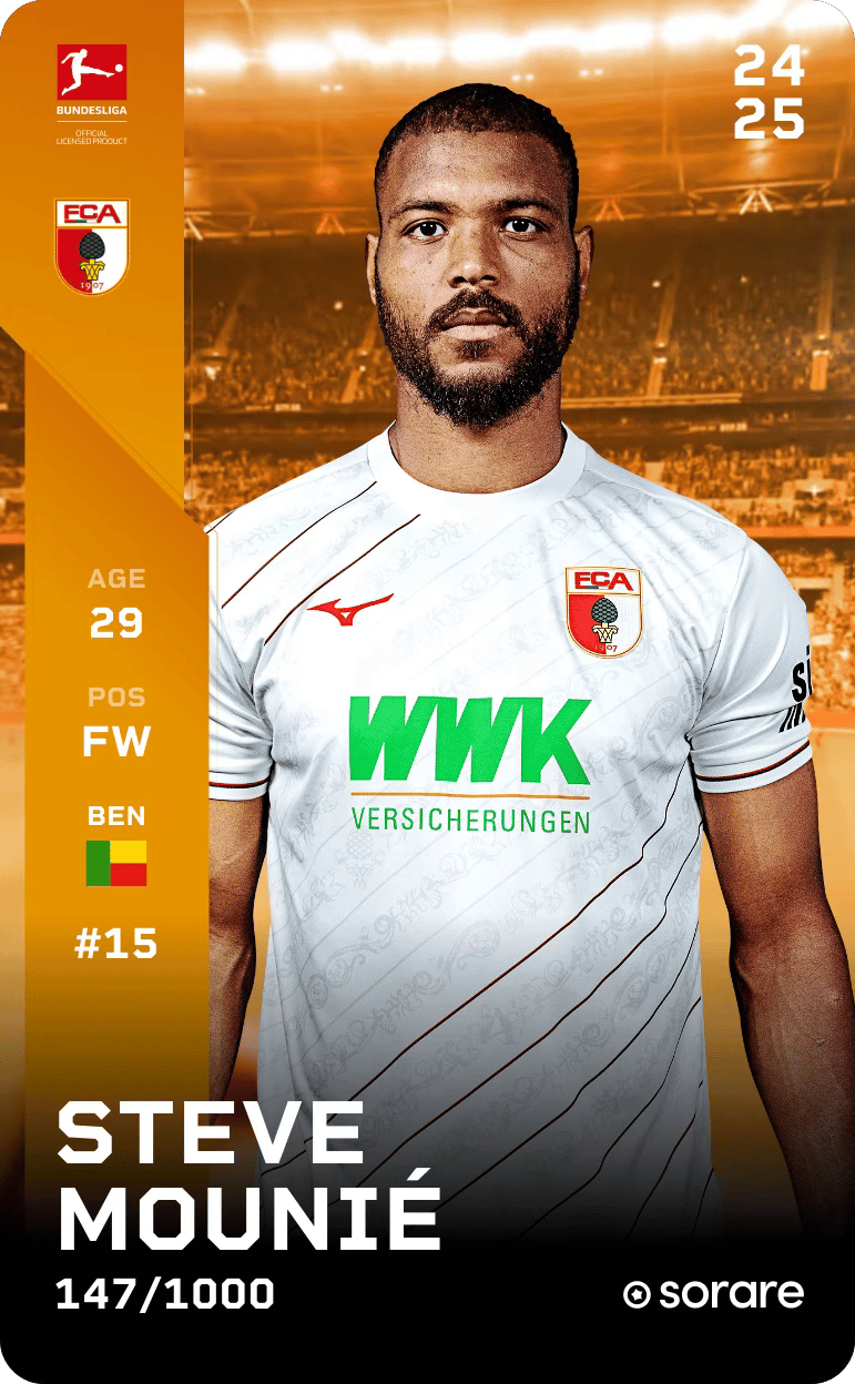 Steve Mounié 2024-25 • Limited 147/1000