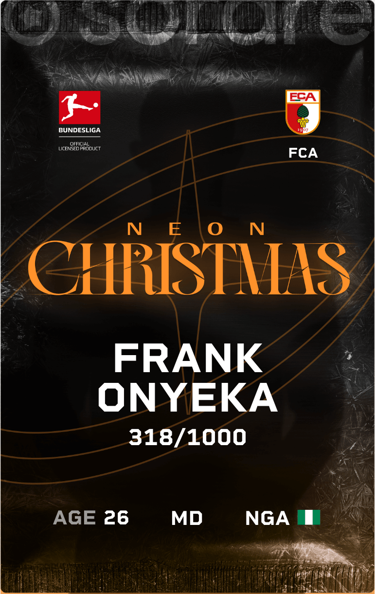 Frank Onyeka 2024-25 • Limited 318/1000