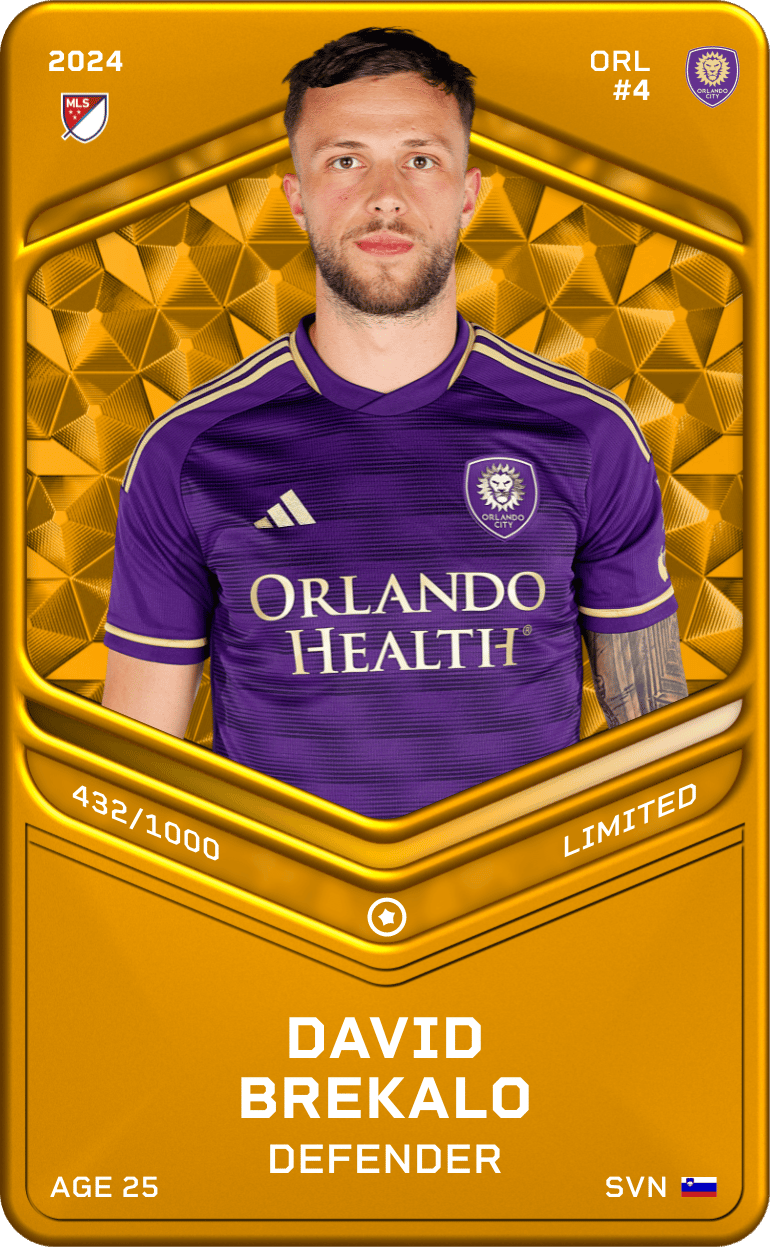 David Brekalo 2024-25 • Limited 432/1000