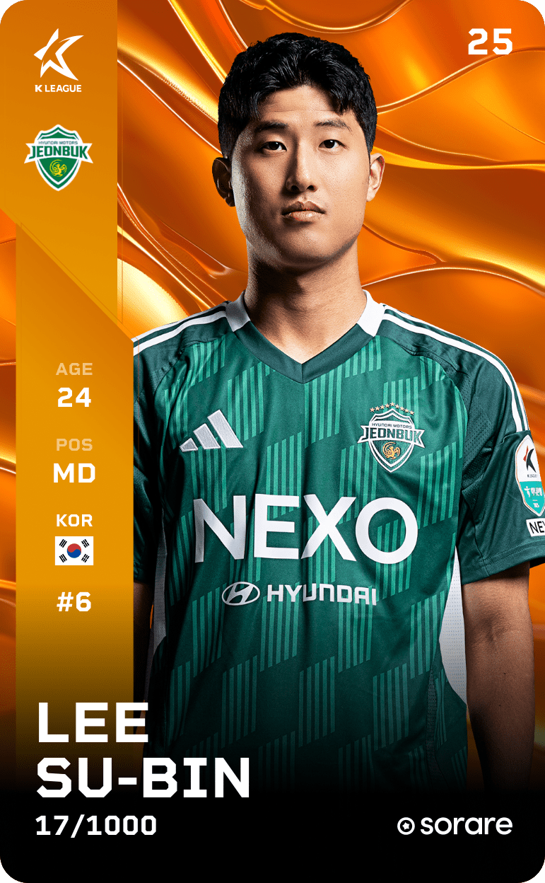 Lee Soo-Bin 2025-26 • Limited 17/1000