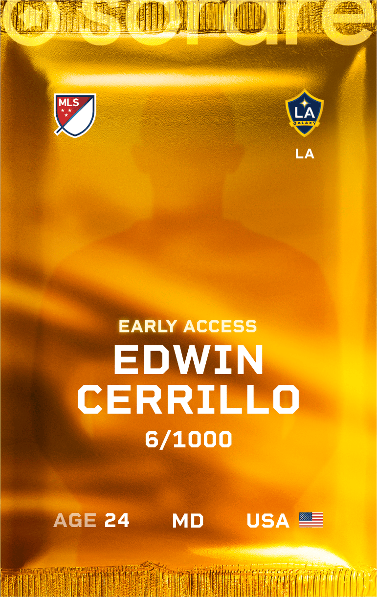 Edwin Cerrillo 2025-26 • Limited 6/1000