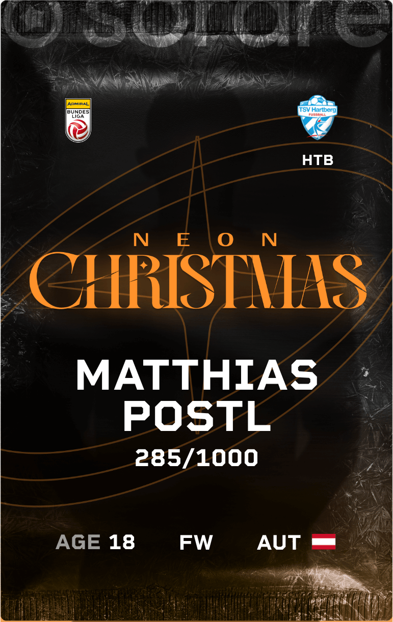 Matthias Postl 2024-25 • Limited 285/1000