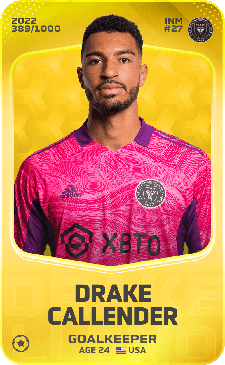 Drake Callender 2022-23 • Limited 389/1000