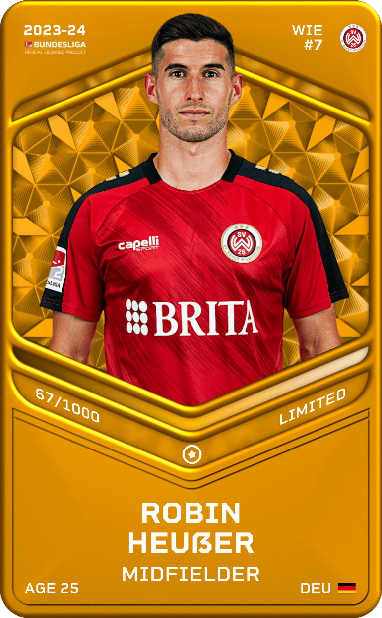 Robin Heußer 2023-24 • Limited 67/1000