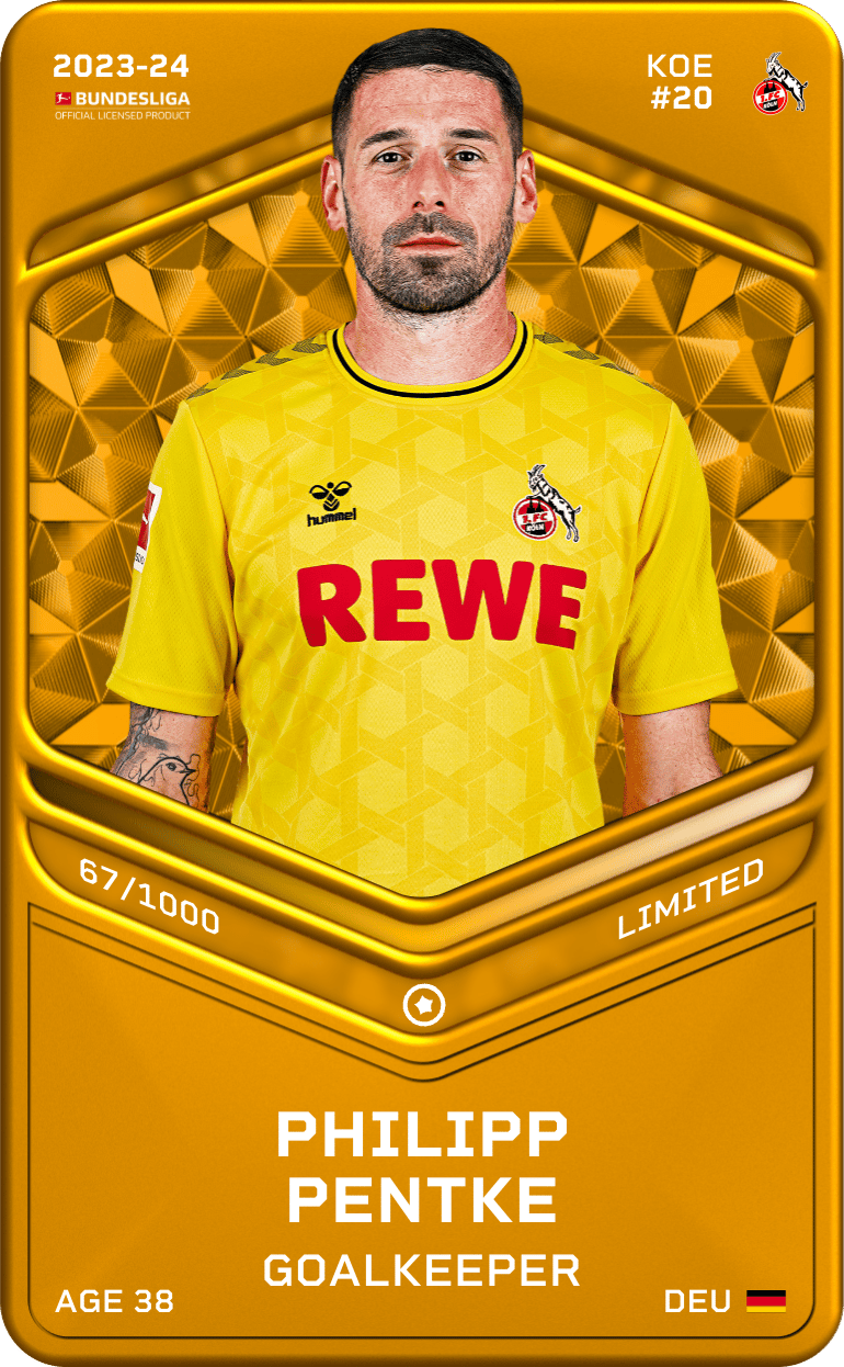 Philipp Pentke 2023-24 • Limited 67/1000