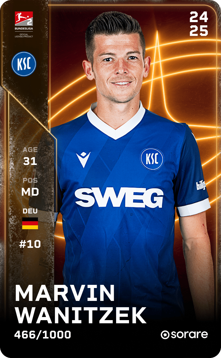 Marvin Wanitzek 2024-25 • Limited 466/1000