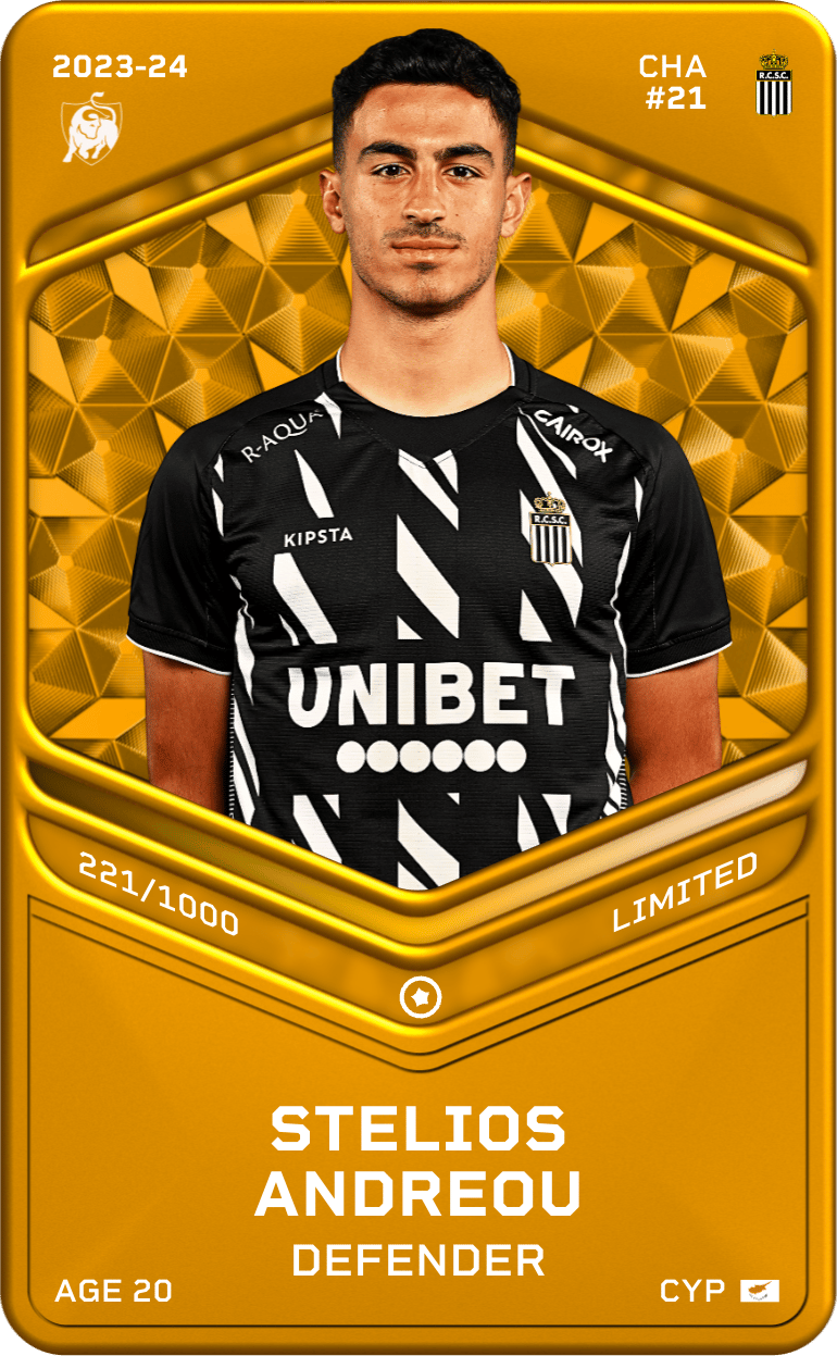 Stelios Andreou 2023-24 • Limited 221/1000