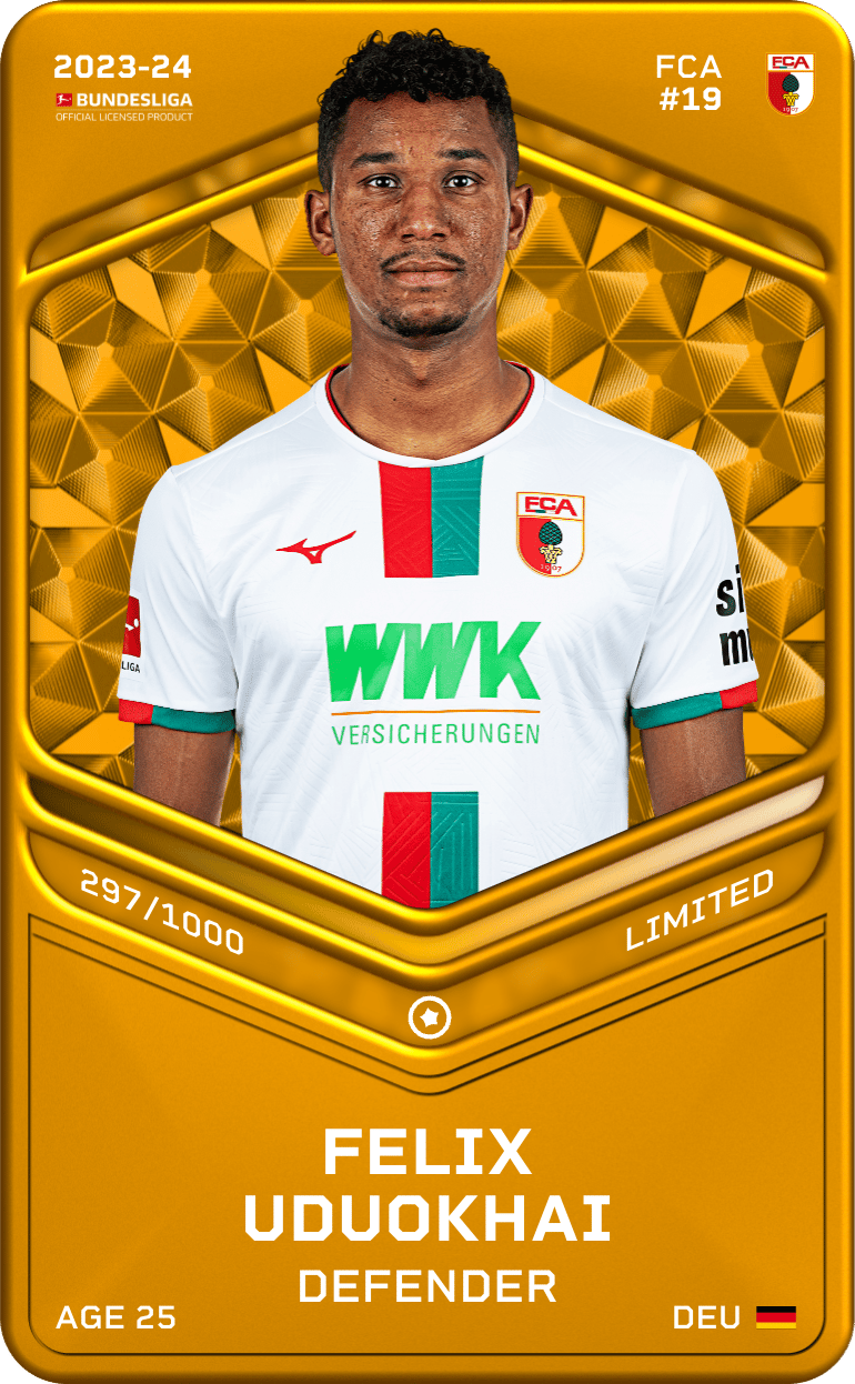 Felix Uduokhai 2023-24 • Limited 297/1000