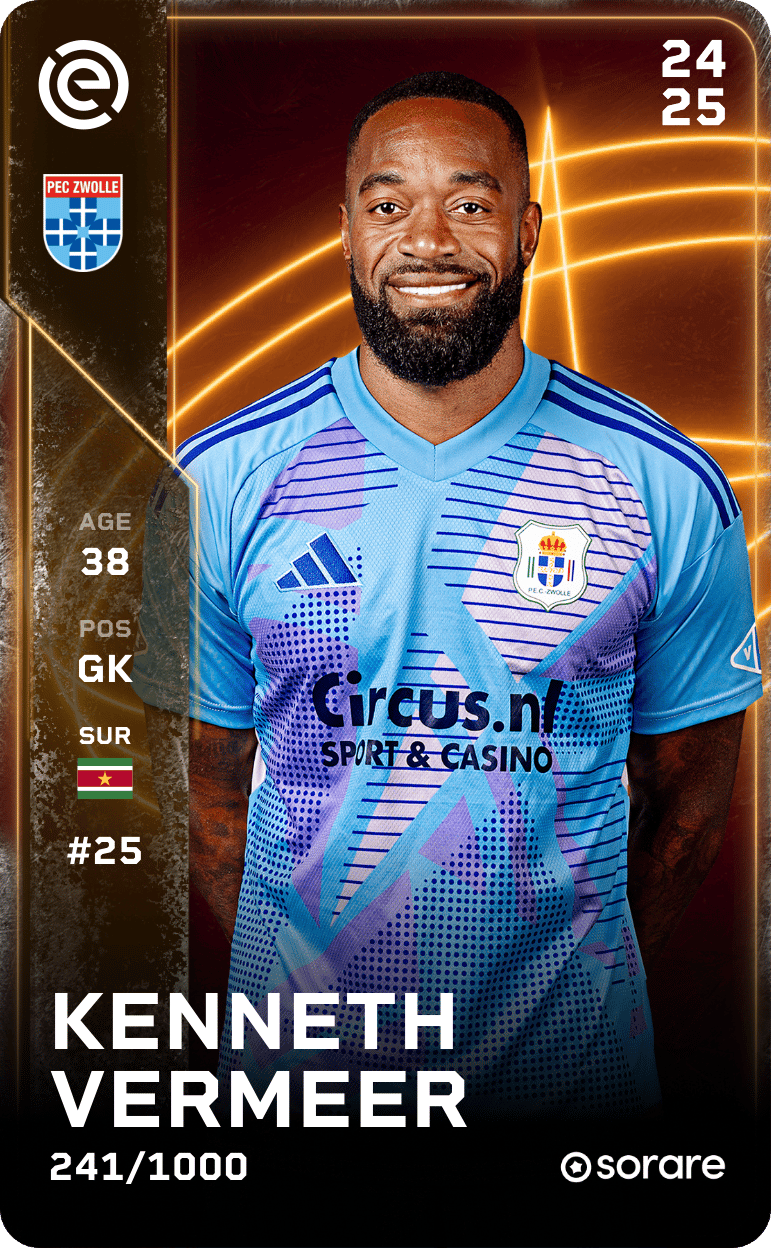 Kenneth Vermeer 2024-25 • Limited 241/1000