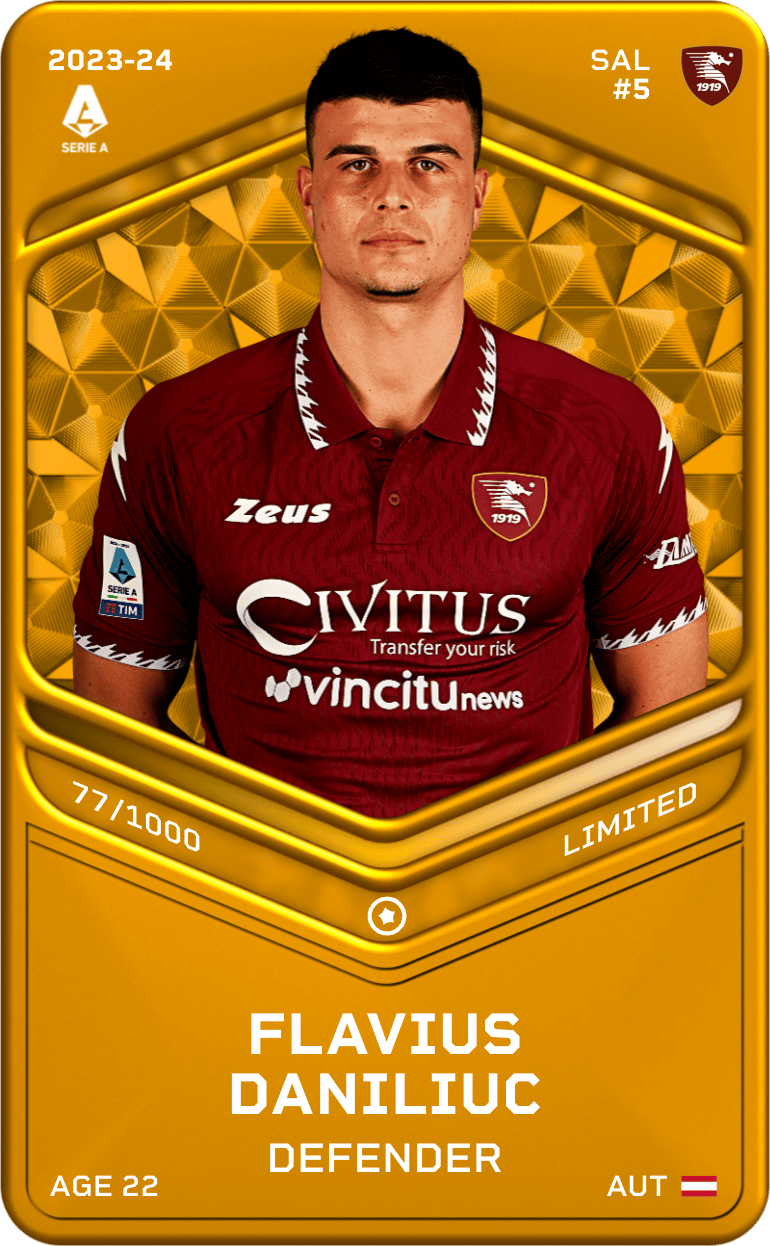 Flavius Daniliuc 2023-24 • Limited 77/1000