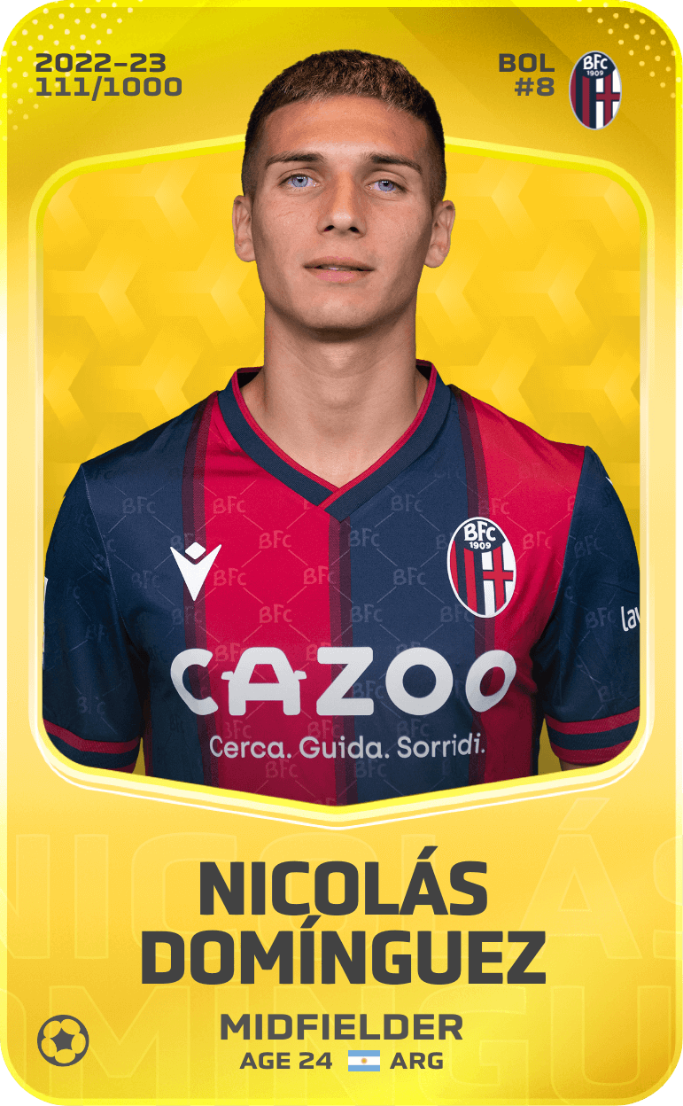 Nicolás Domínguez 2022-23 • Limited 111/1000