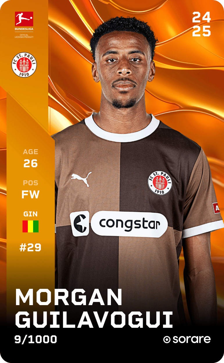 Morgan Guilavogui 2024-25 • Limited 9/1000