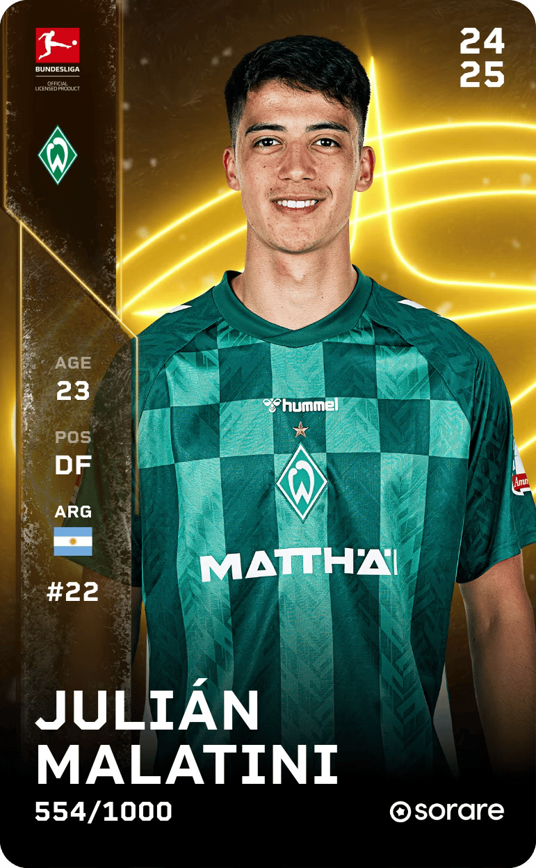 Julián Malatini 2024-25 • Limited 554/1000