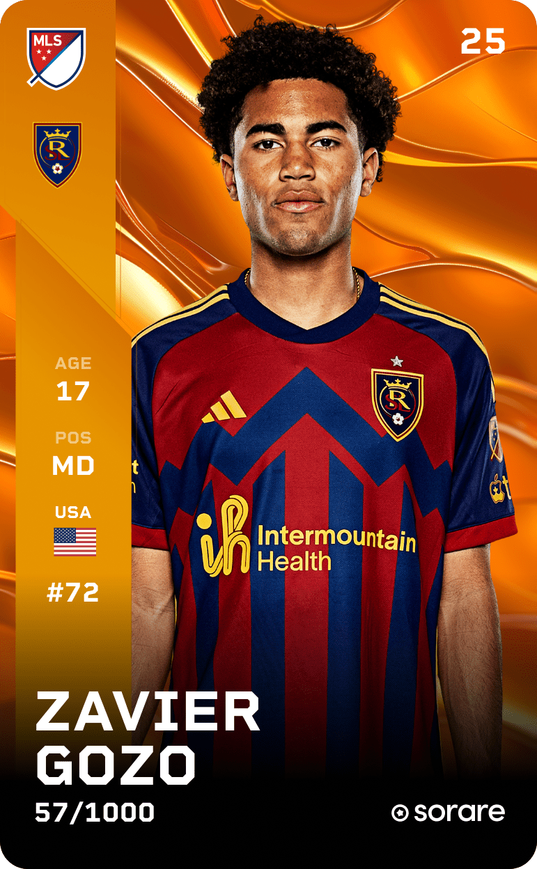 Zavier Gozo 2025-26 • Limited 57/1000