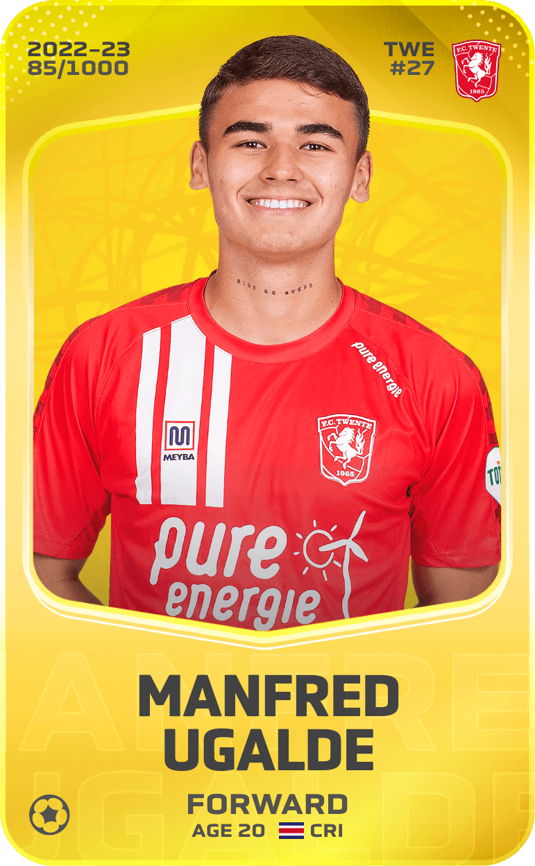 Manfred Ugalde 2022-23 • Limited 85/1000