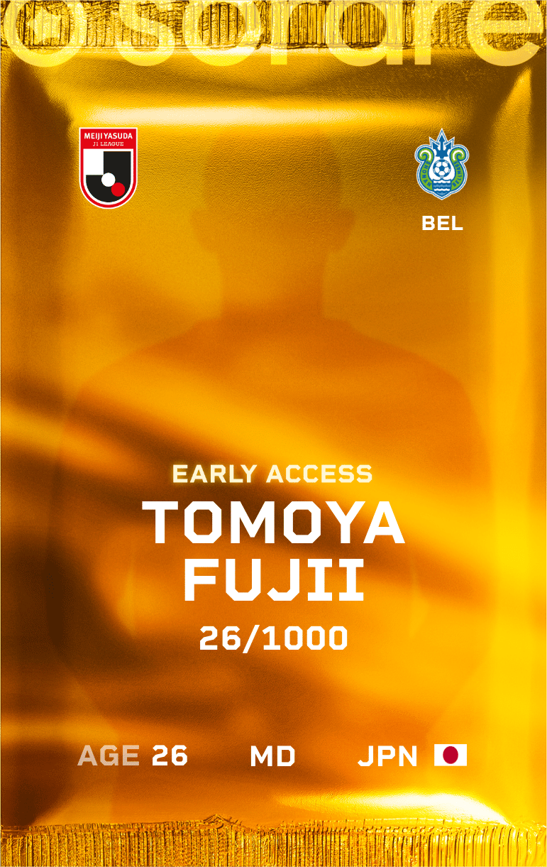 Tomoya Fujii 2025-26 • Limited 26/1000