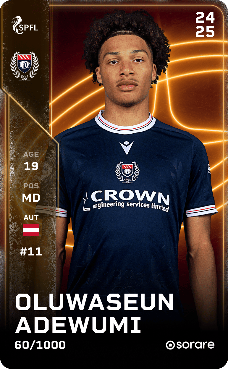 Oluwaseun Adewumi 2024-25 • Limited 60/1000