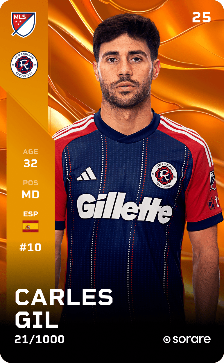 Carles Gil 2025-26 • Limited 21/1000