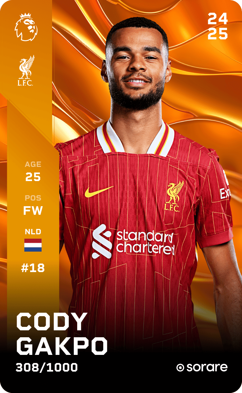 Cody Gakpo 2024-25 • Limited 308/1000