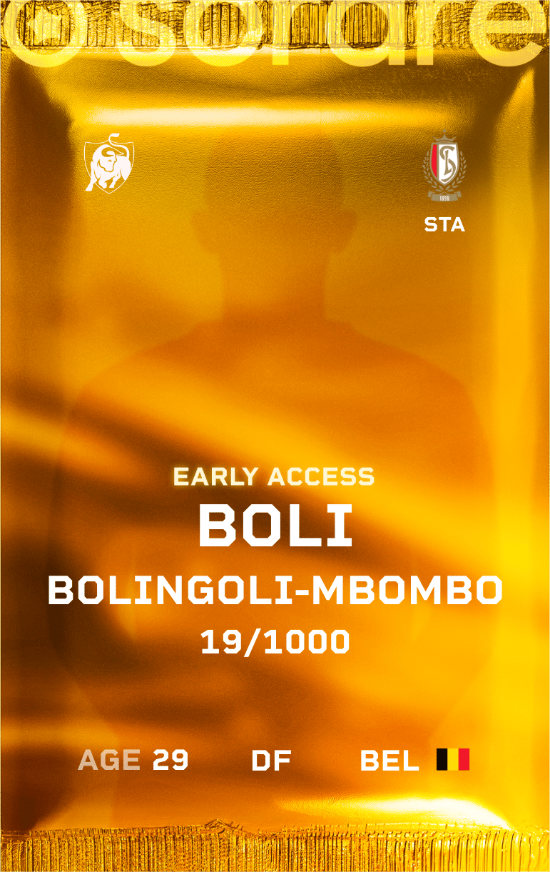 Boli Bolingoli-Mbombo 2024-25 • Limited 19/1000