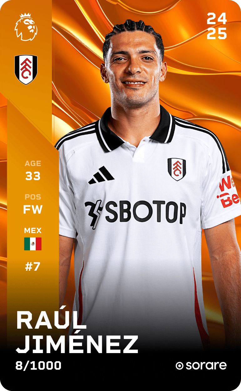 Raúl Jiménez 2024-25 • Limited 8/1000