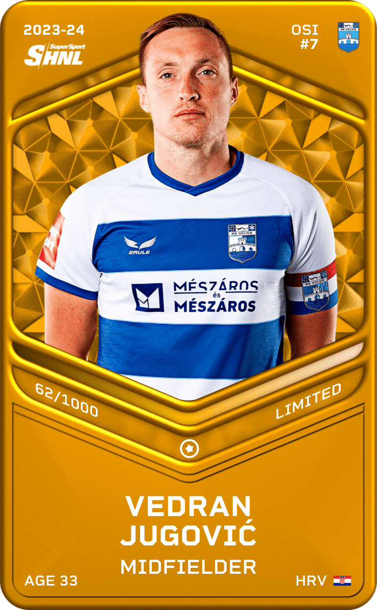 Vedran Jugović 2023-24 • Limited 62/1000